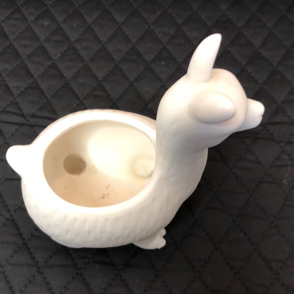 Kikkerland Lloyd the Llama Succulent Planter - Picture 4 of 4